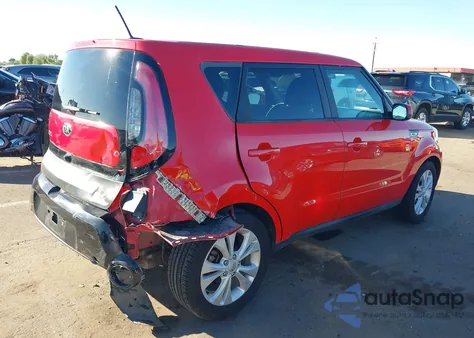 2016 Kia Soul + из США, поврежденный, VIN KNDJP3A58G7824986